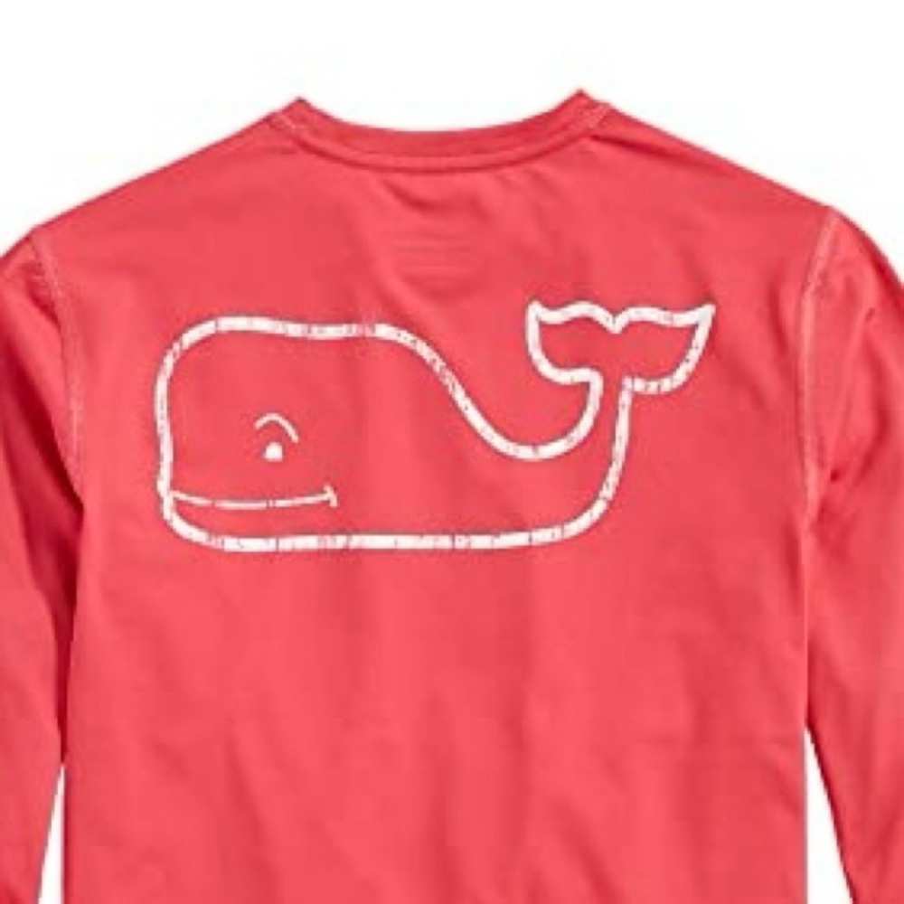 Vineyard Vines Coral Pink Performance Shirt - Picture 2 of 2